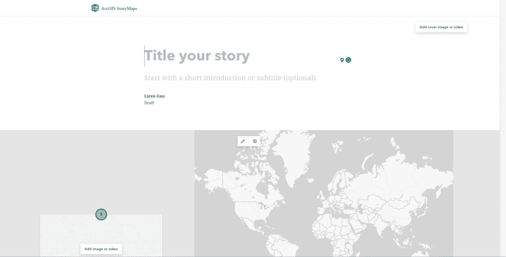arcgis story map