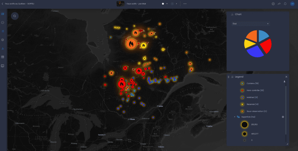 map visualization fr