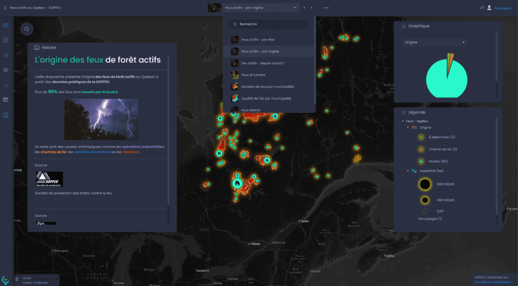 story map fr
