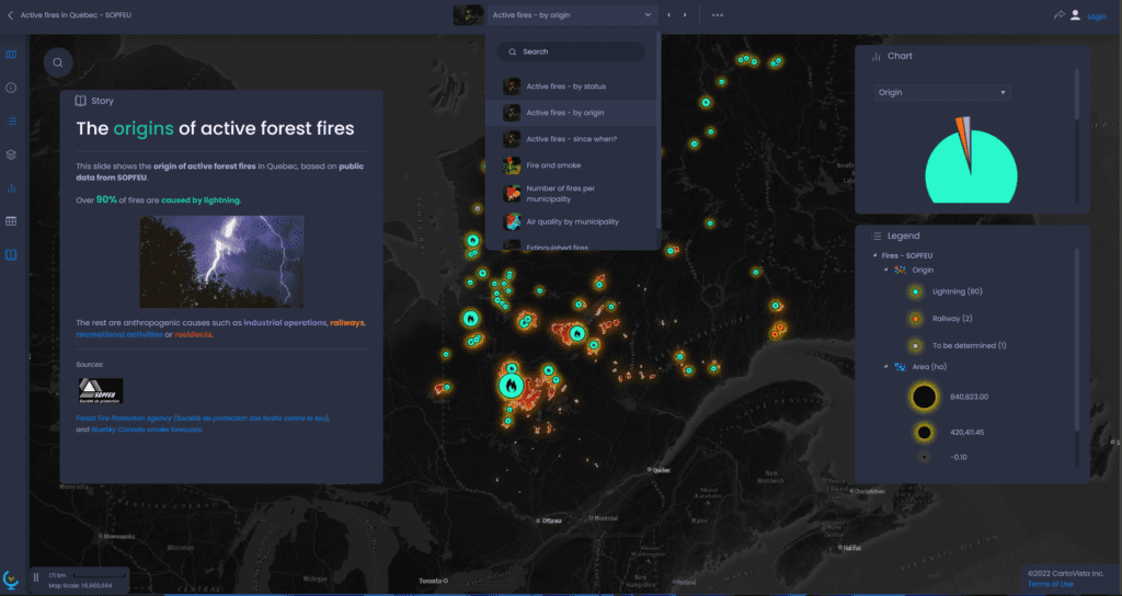 story map