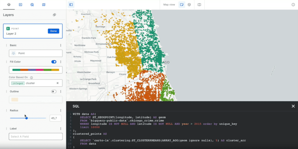 Carto SQL