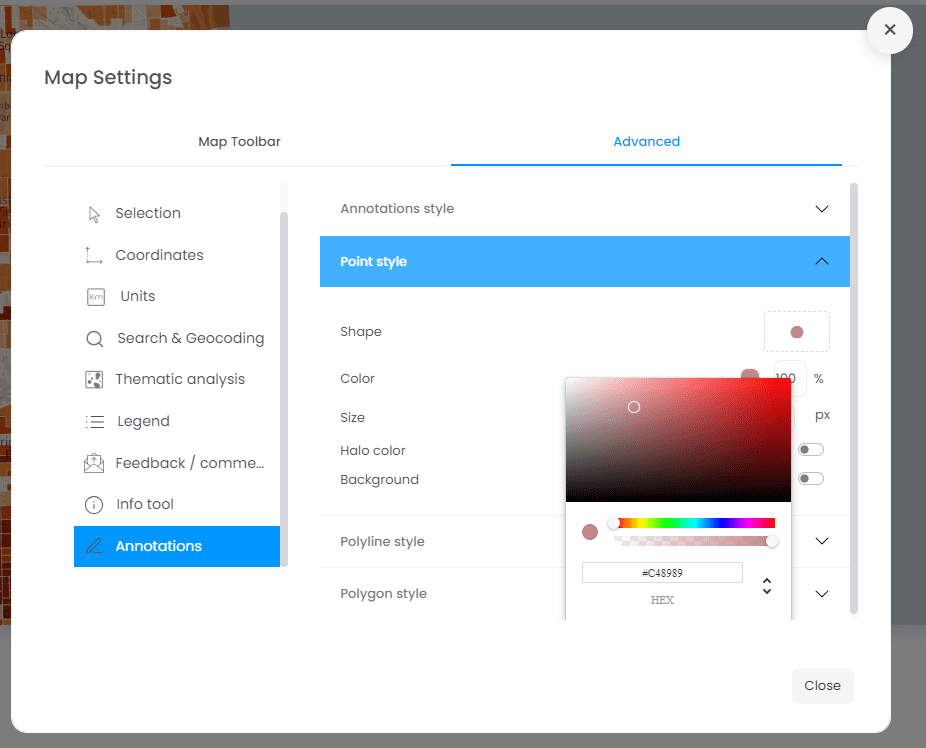7 8.4 Annotation Styles