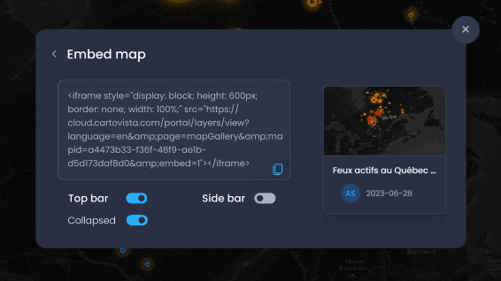 9 8.4 Embed Maps