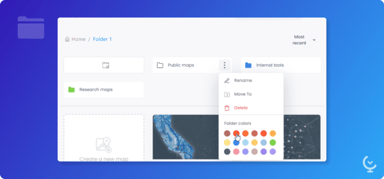 Map and data Folders