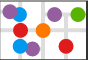 Symbole Color Categories thematic analysis example for polyline layers in CartoVista