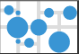 Symbol Graduated Size or Symbol Size Ranges thematic analysis example for polyline layers in CartoVista