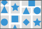 Symbol Shapes thematic analysis example for polygon layers in CartoVista