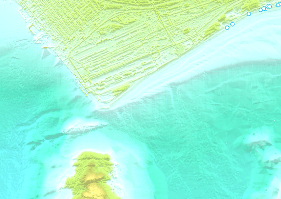 Screenshot showing proprietes couche matricielle ombre in CartoVista when change the styles of raster (grid) layers