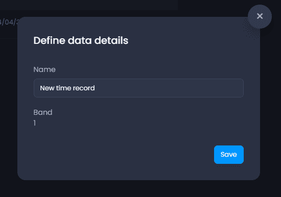 Screenshot showing add a geotiff details in CartoVista when creating raster time series (from multiple geotiffs)