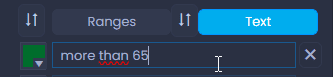 Screenshot showing legend settings name in CartoVista when creating and customize a thematic analysis