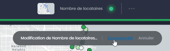 Capture d'écran montrant sauvegarder diapositive renomee dans CartoVista lors de création et personnaliser une analyse thématique