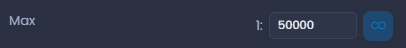 Screenshot showing visibility ranges infinity in CartoVista when setting up visibility ranges