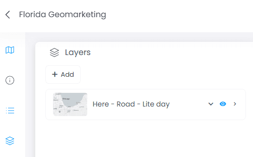 Screenshot showing image in CartoVista when perform spatial aggregation of points by zones (polygons)