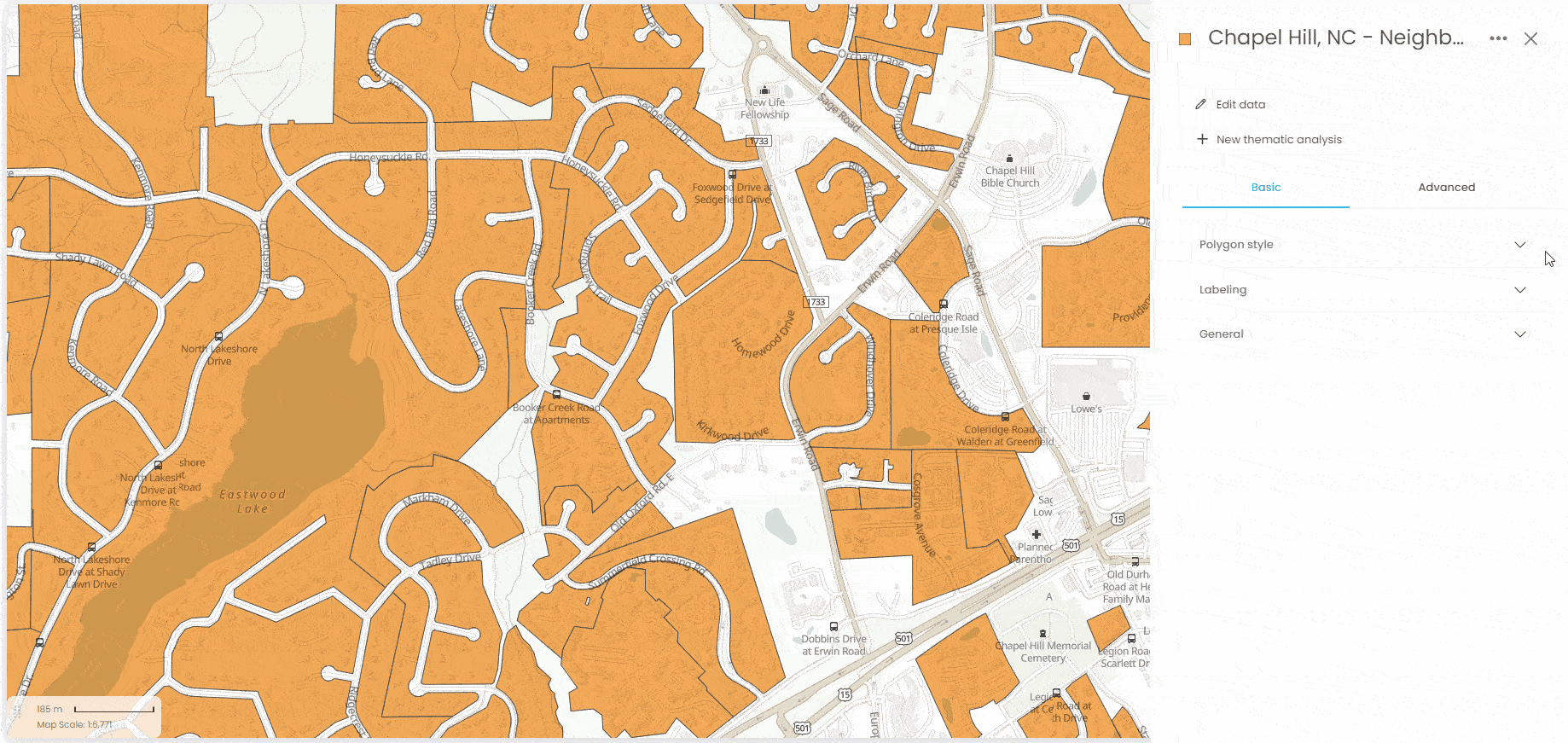 Map design