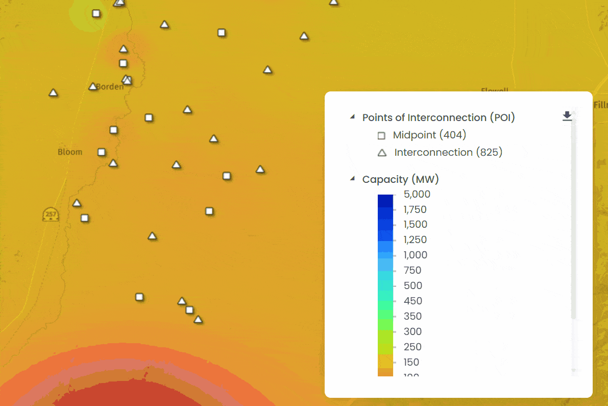 Contingency analysis heatmap with time-based insights