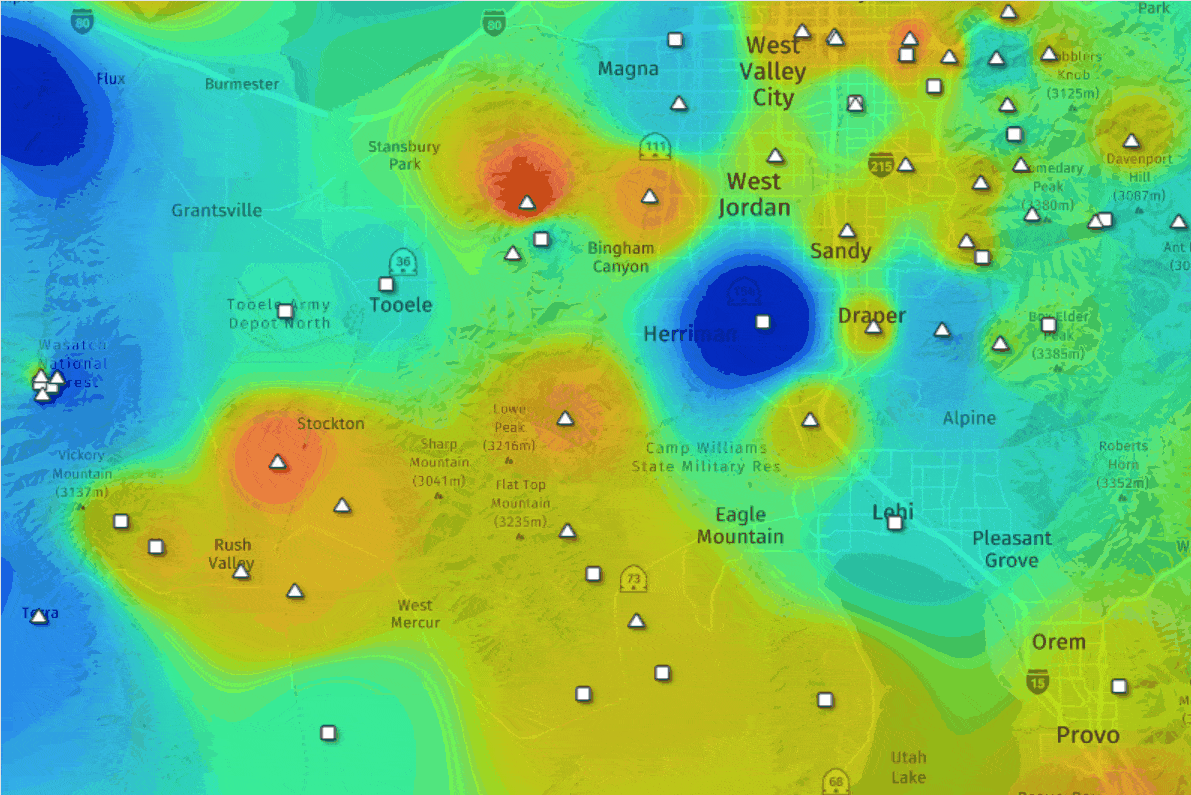 FERC Order 2023 compliant heatmap with MW injection simulation FERC Order 2023 compliant heatmap with MW injection simulation