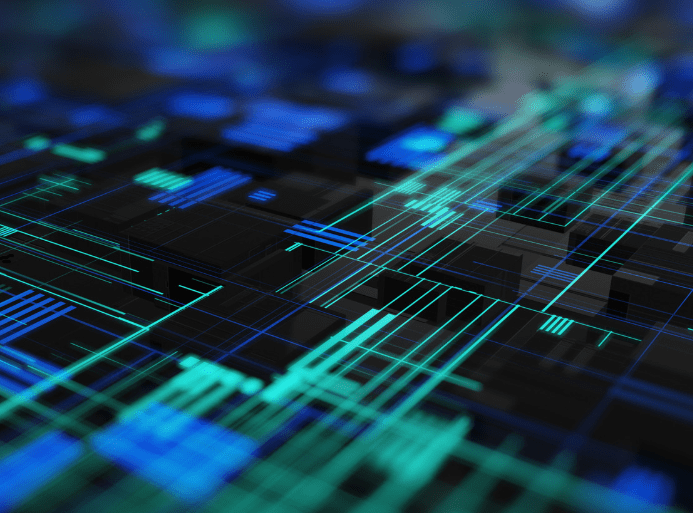 Infrastructure and network security illustration