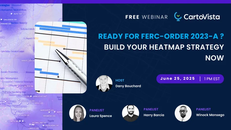 CartoVista heatmap interface for FERC Order 2023-A planning